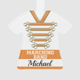Marching Band Uniform with Photo Ornament