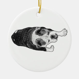 Marching Dot Dog Adds Spark To Festive Trees Ceramic Tree Decoration