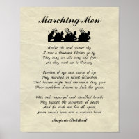 Marching Men World War I Poem
