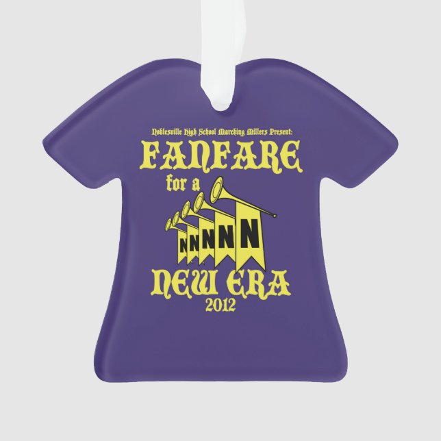 Marching Millers 2012 - Fanfare Ornament (Front)