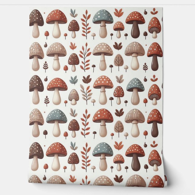 Marching Mushrooms Wallpaper (Unrolling)