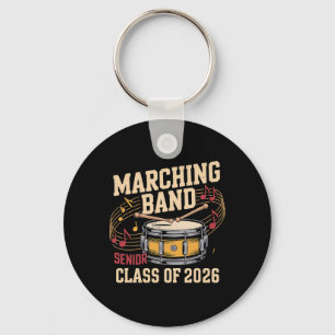 Marching Nd Senior Cl Of 2026 Drumline  Key Ring