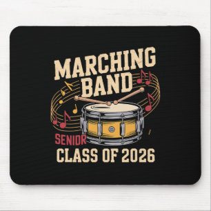 Marching Nd Senior Cl Of 2026 Drumline Mouse Pad