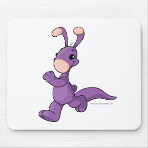 Marching purple Blumaroo Mouse Pad