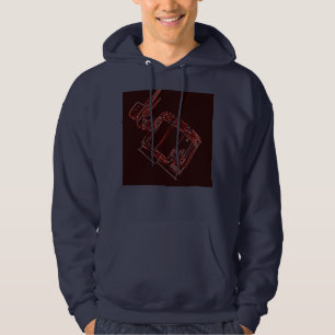 Marching Snare Drum Hoodie Black