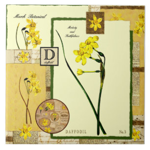 March's Flower Tile