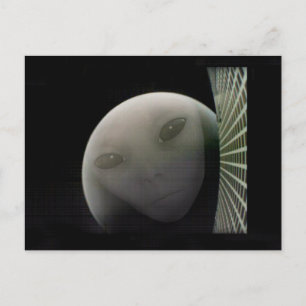 MarCO CubeSat Alien Mars Farewell Postcard