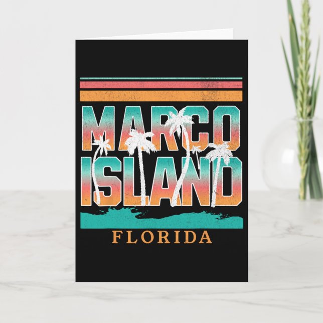 Marco Island  Card (Front)