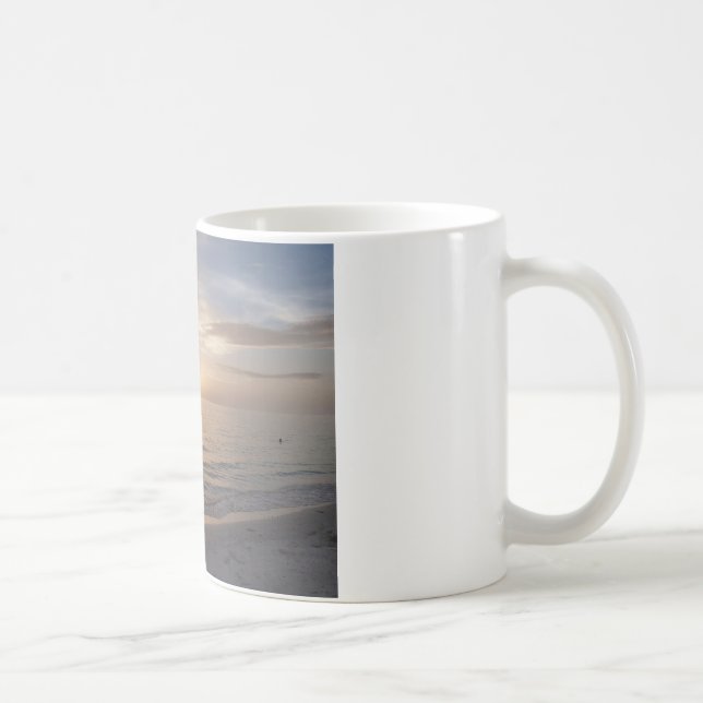 Marco Island Florida Beach Sunset Coffee Mug (Right)