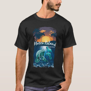 Marco Island Florida Manatee Gifts For Men Women K T-Shirt