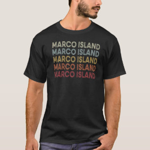 Marco Island Florida Marco Island FL Retro Vintage T-Shirt