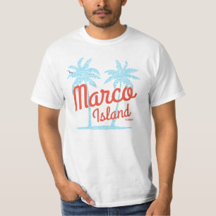 Marco Island Florida Vacation USA Vintage Retro T-Shirt