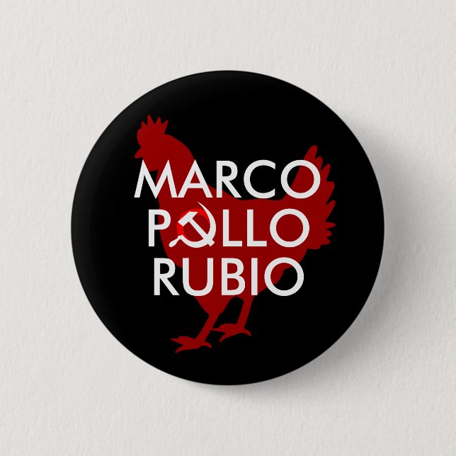 Marco Pollo 6 Cm Round Badge (Front)