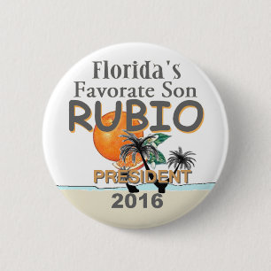 Marco RUBIO 2016 6 Cm Round Badge