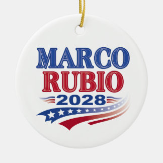 Marco Rubio 2028 (3st) Ceramic Tree Decoration