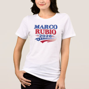 Marco Rubio 2028 (3st) Tri-Blend Shirt