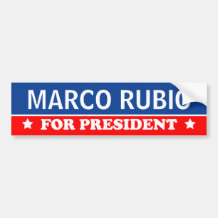 Marco Rubio For President 2016 Bumper Sticker