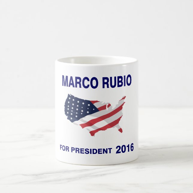 Marco Rubio for President 2016 Coffee Mug (Center)