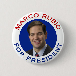 Marco Rubio For President 6 Cm Round Badge