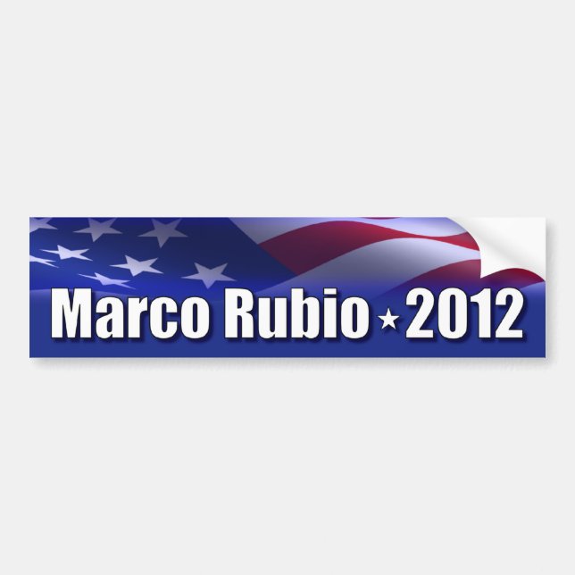 Marco Rubio for President Bumper Sticker (Front)