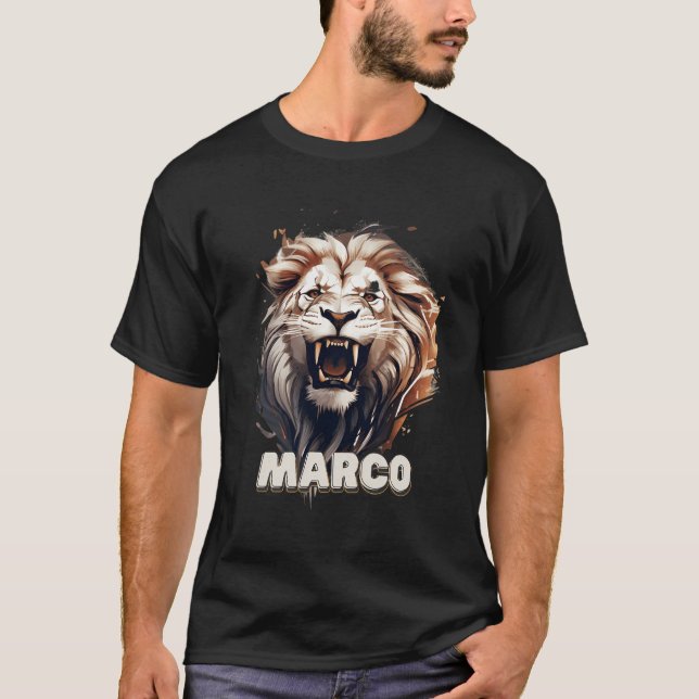 Marco The Roar Of Courage T-Shirt (Front)