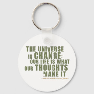 Marcus Aurelius Antoninus Quote Key Ring
