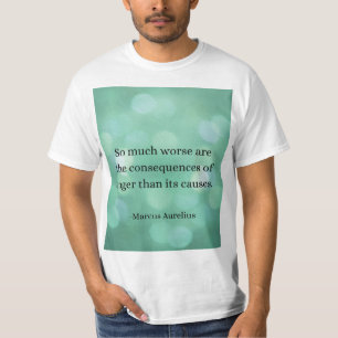 Marcus Aurelius: Conquer Anger, Find Inner Peace T-Shirt