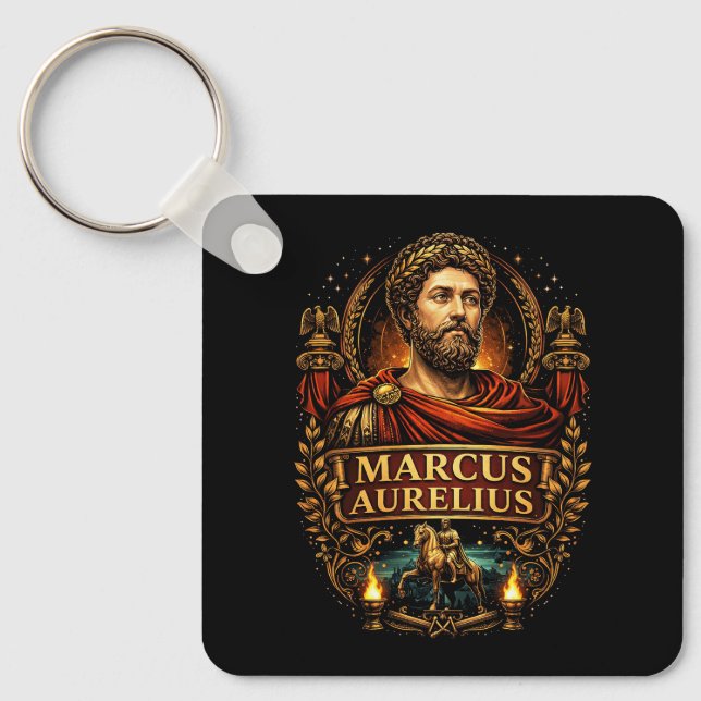 Marcus Aurelius Key Ring (Front)