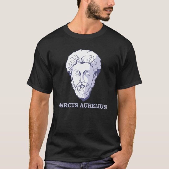 Marcus Aurelius Marc Aurel Roman Emperor And Philo T-Shirt (Front)