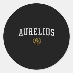Marcus Aurelius - Meditations Fan Sports Look Shir Classic Round Sticker