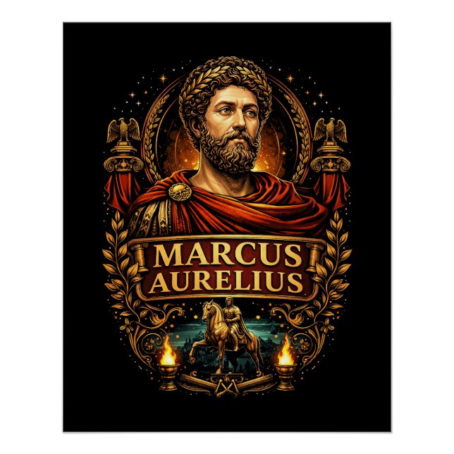 Marcus Aurelius Poster (Front)