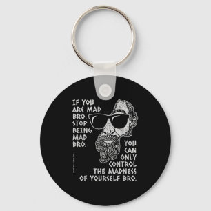 Marcus Aurelius Stoic Philosopher Ancient Roman Jo Key Ring
