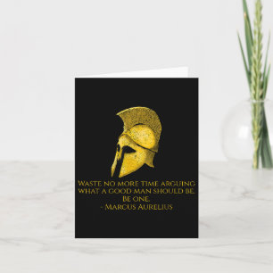 Marcus Aurelius - Stoic Philosophy Quote On Being Card