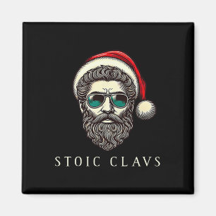 Marcus Aurelius Stoic Santa Claus Stoicism Funny C Magnet