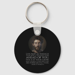 Marcus Aurelius Stoicism - Roman Stoic Philosophy  Key Ring