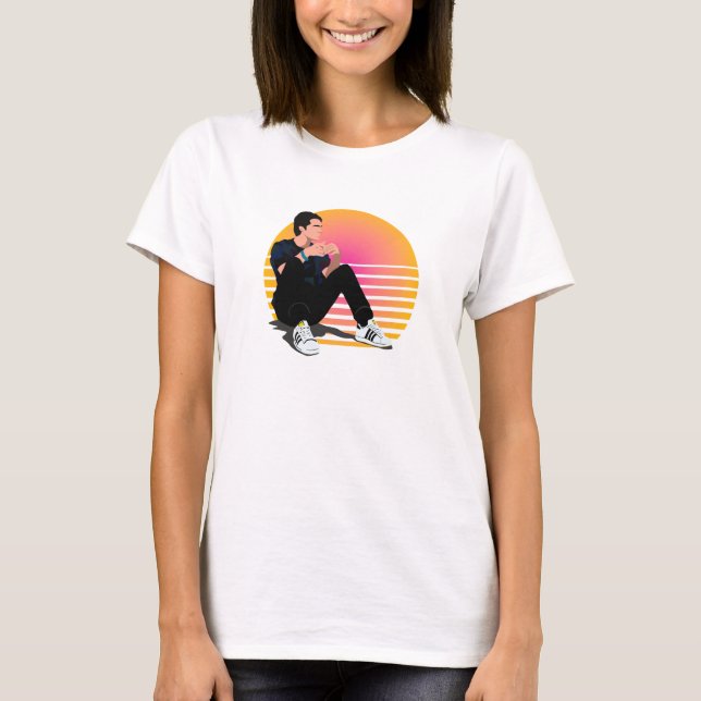 Marcus Baker retro vibe 90s T-Shirt (Front)
