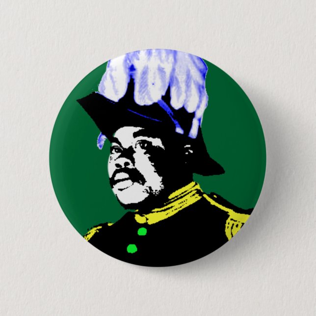Marcus Garvey 6 Cm Round Badge (Front)