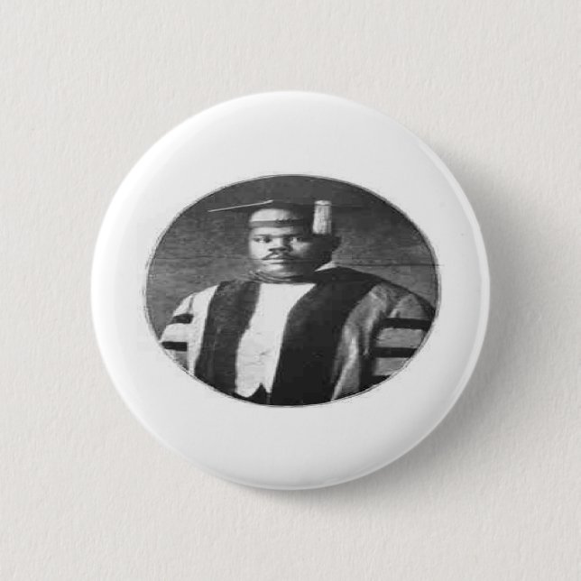 Marcus Garvey Button (Front)