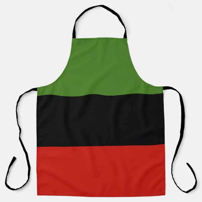 Marcus Garvey Pan African Apron (Front)