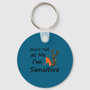 Marcus the worm don't yell at me i'm sensitive mem key ring