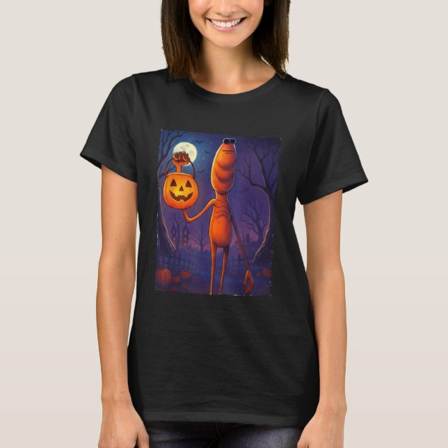 Marcus The Worm Halloween Custome T-Shirt (Front)