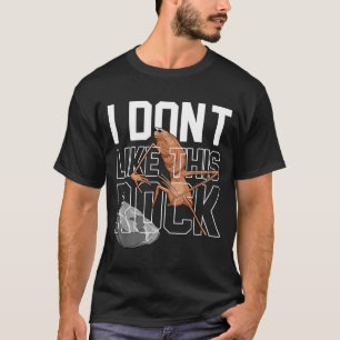 Marcus The Worm I Don't Like This Rock Funny Meme  T-Shirt