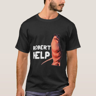Marcus The Worm Meme Funny Graphics Vrchat Robert T-Shirt