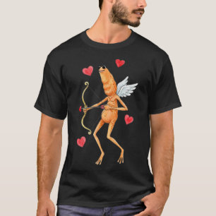 Marcus The Worm Valentine Cupid Meme Design  T-Shirt