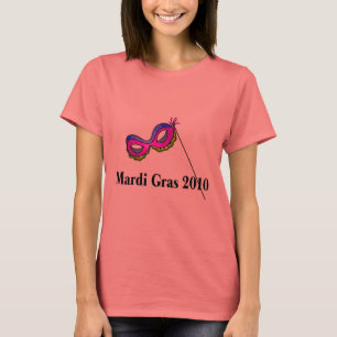 Mardi Gras 2010 Mask T-Shirt