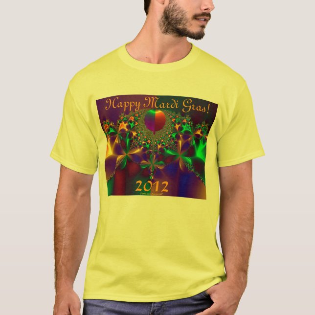 Mardi Gras   2012 T-Shirt (Front)