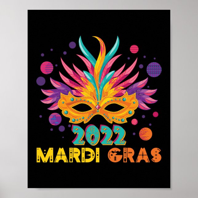 Mardi Gras 2022 Poster (Front)
