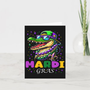 Mardi Gras 2025 For Men Woman Kids  Card