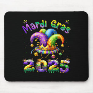 Mardi Gras 2025 Jester Outfit Kids Girls Boys Men Mouse Pad