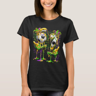 Mardi Gras 67 Soccer Drip Six Seven Meme Hands Bea T-Shirt